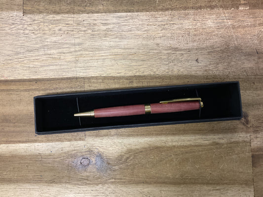 Handmade Pen Recycled Juniper Timber