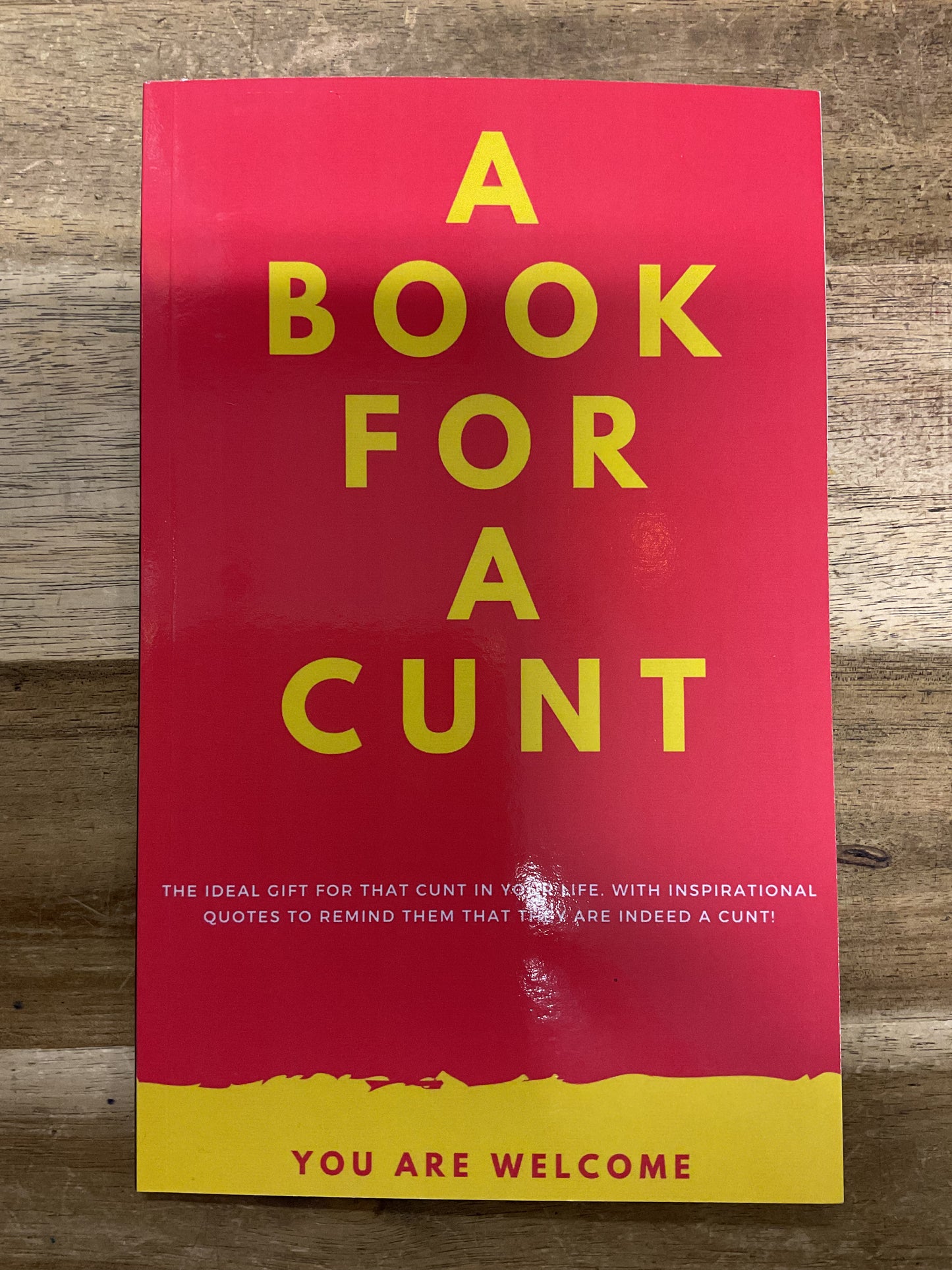 A Book For a C*nt