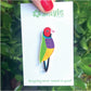 Gouldian Finch Pin