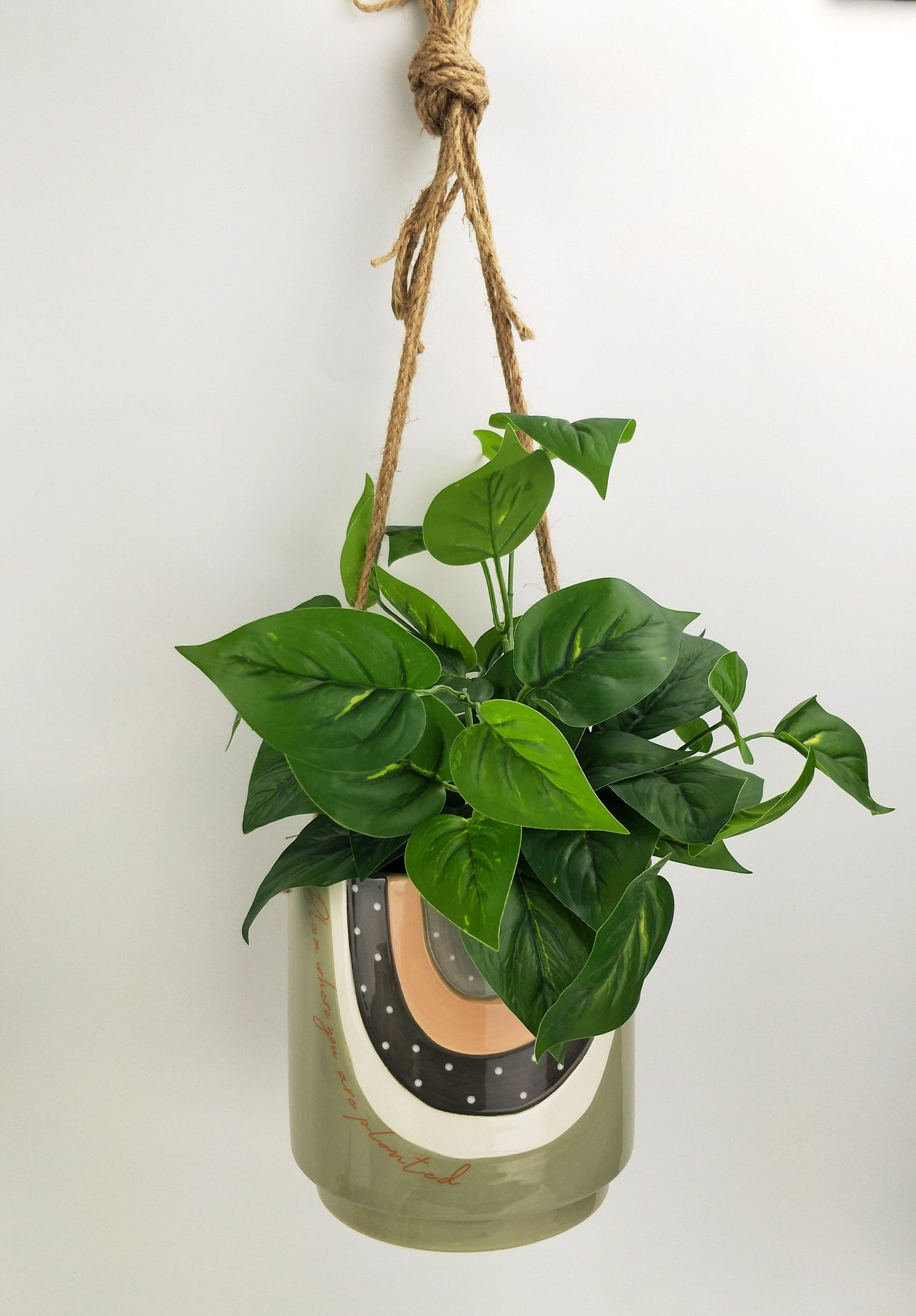 Bloom Where you are Planted Planter Large