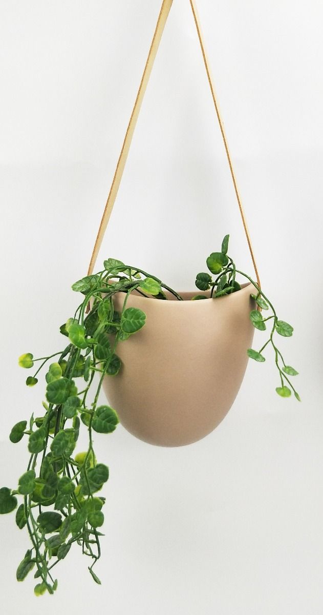 Friday Hanging Planter Latte