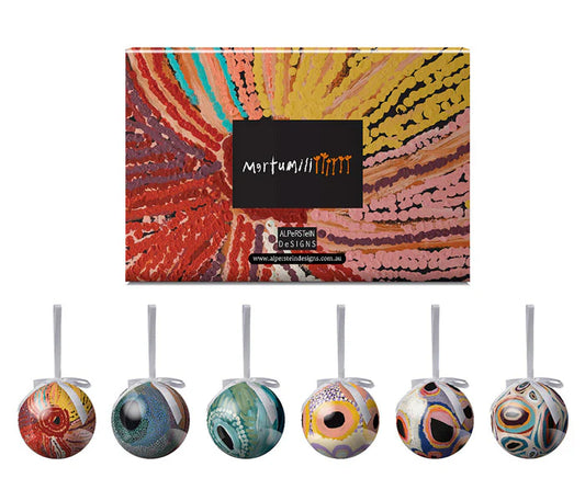 Christmas Baubles x6 Martumili