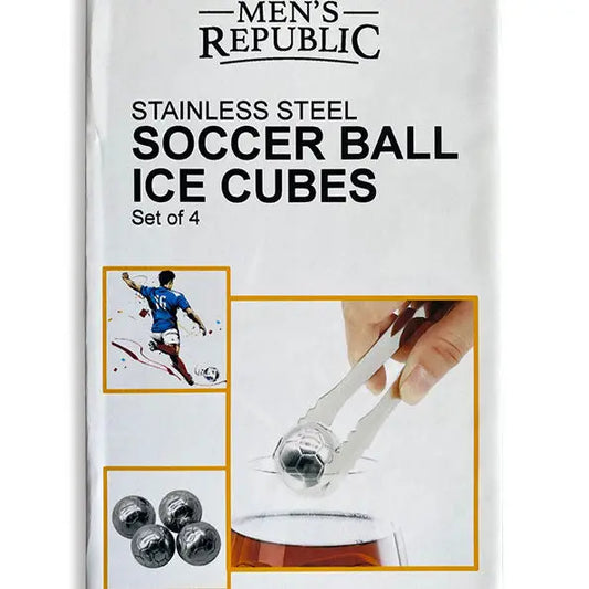 Soccer Ball Ice Cubes