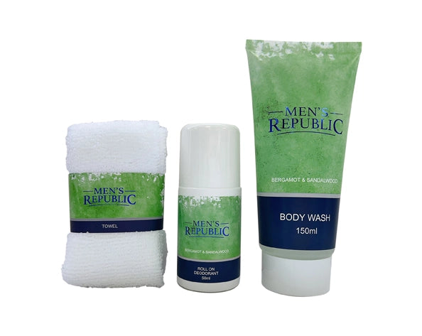 Men's Republic Bergamot & Sandalwood Grooming Kit