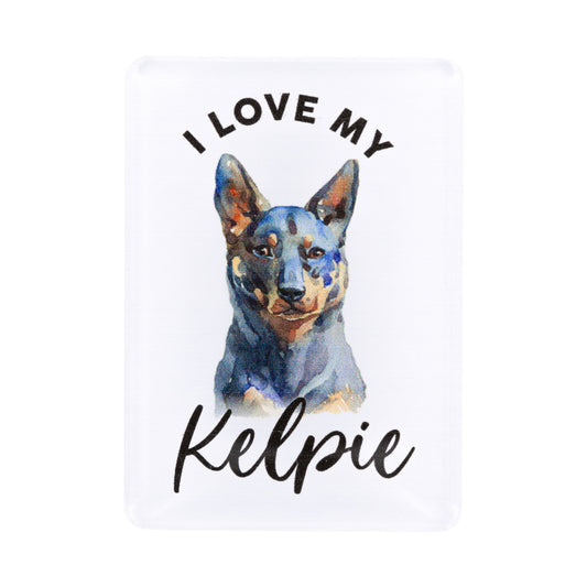 Pet Lovers Magnet I love My Kelpie