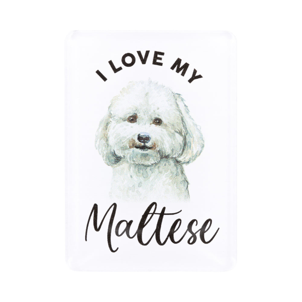 Pet Lovers Magnet I love My Maltese
