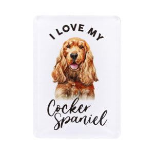 Pet Lovers Magnet I love My Cocker Spaniel