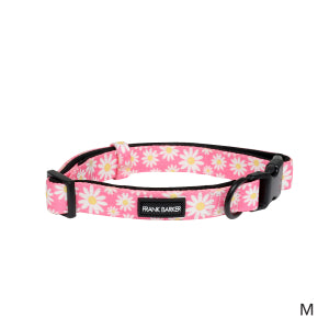 FB Collar Pink Daisies Medium