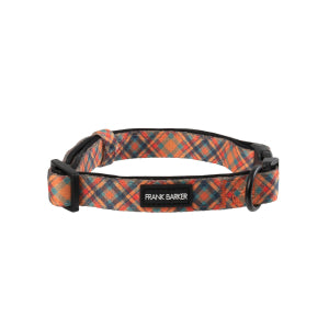 FB Collar Orange Plaid Medium