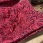 Bowl Cosy Red Swirls