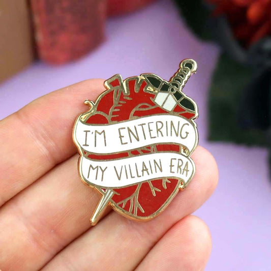 I'm Entering My Villain Era Lapel Pin