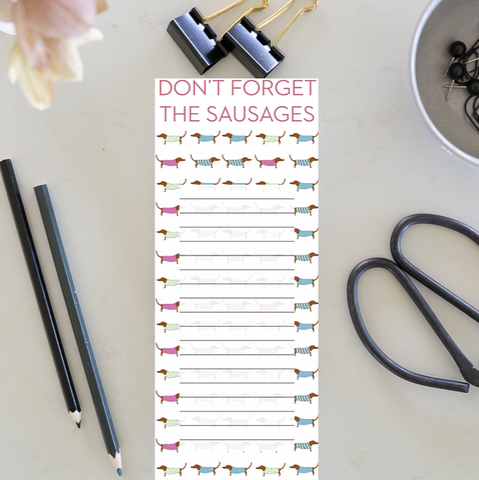 Jotter - Don't Forget the Sausages