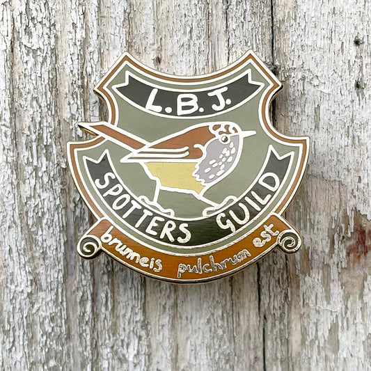 L.B.J Spotters Guild Enamel Pin