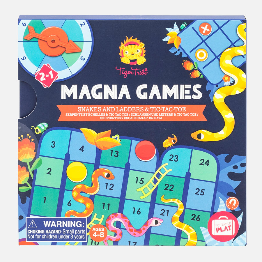 Magna Games Snakes & Ladders & Tic Tac Toe