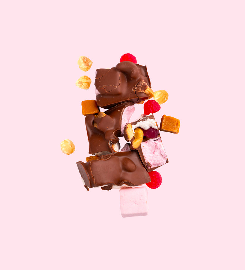 Milk Hazelnut Rocky Road