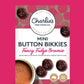 Mini Button Bikkies - Fancy Fudge Brownie
