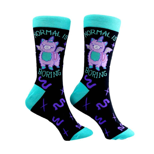 Normal is Boring Socks