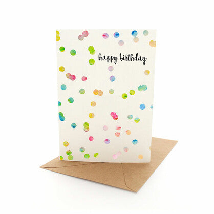 Greeting Card Confetti Birthday