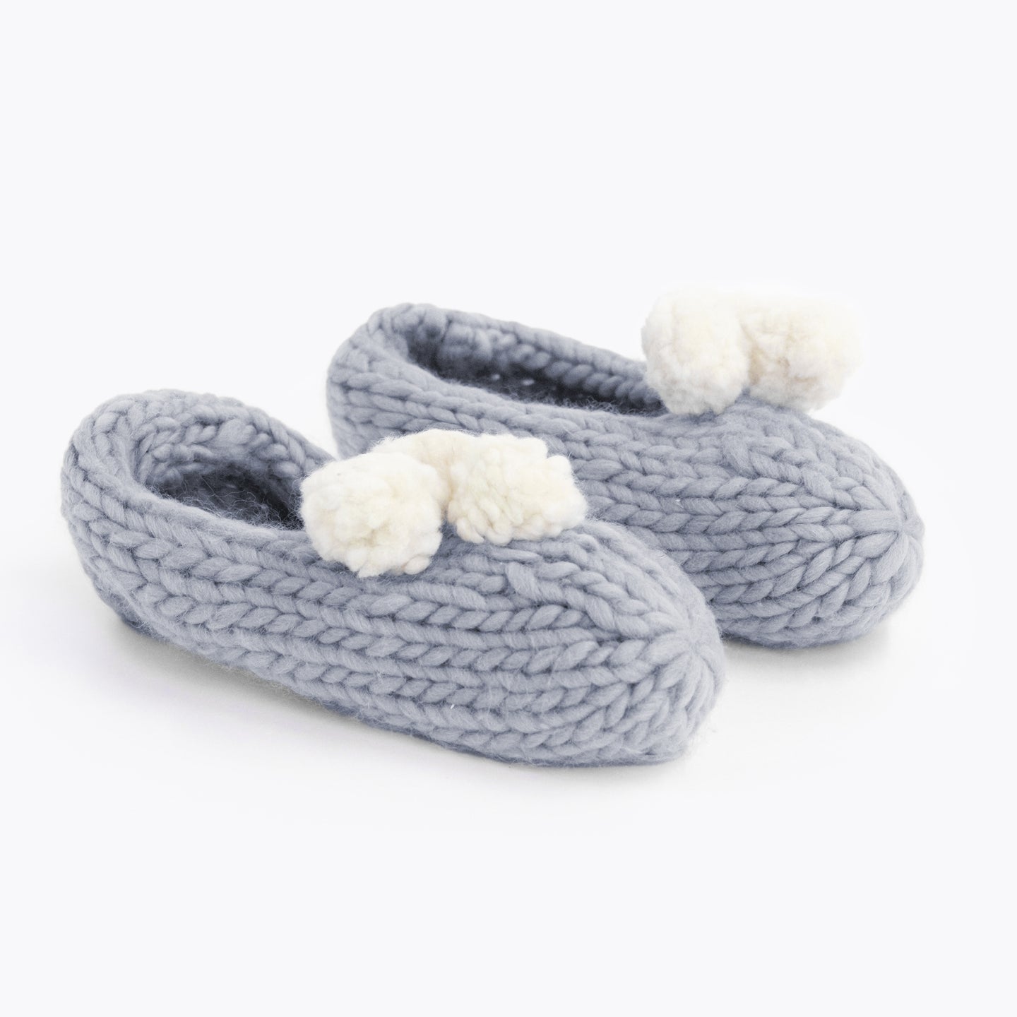 Knitting Kit - Lola Pom Slippers