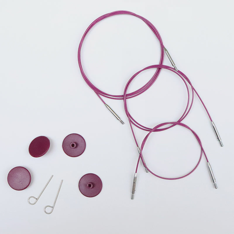 Swivel Interchangeable Cables (purple)