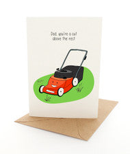Father's Day Card - Punny Mower