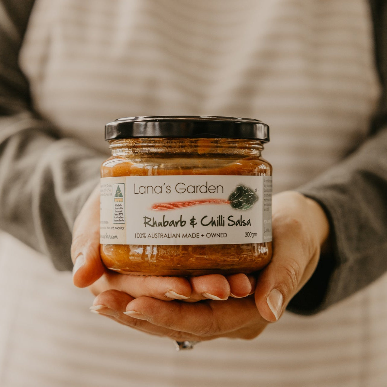 Rhubarb & Chilli Salsa 300g