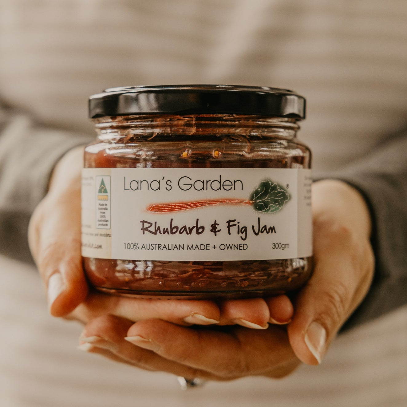 Rhubarb & Fig Jam 300g