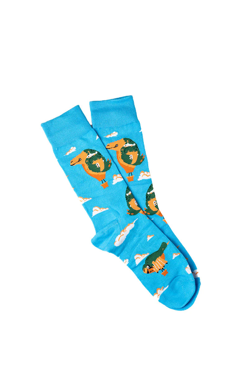 Skywhale & Skywhale Papa Socks (Blue)