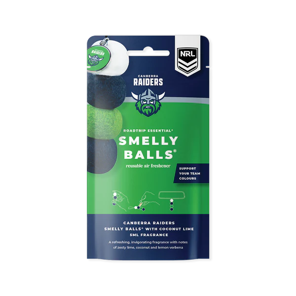 Smelly Balls Canberra Raiders Set