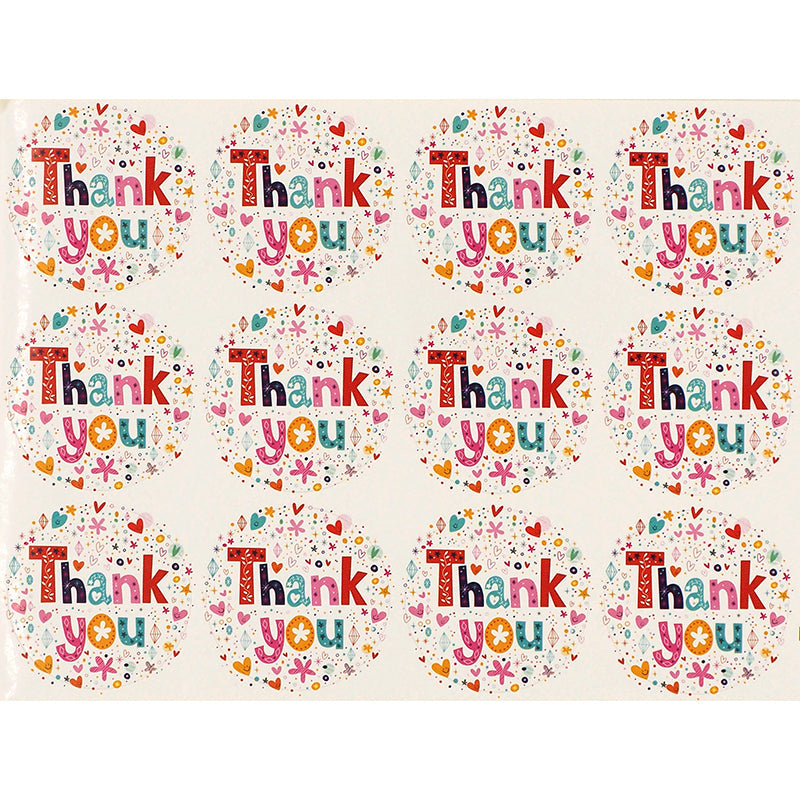 Paper Treat Bags Rainbow Stripes + Stickers - 8pc