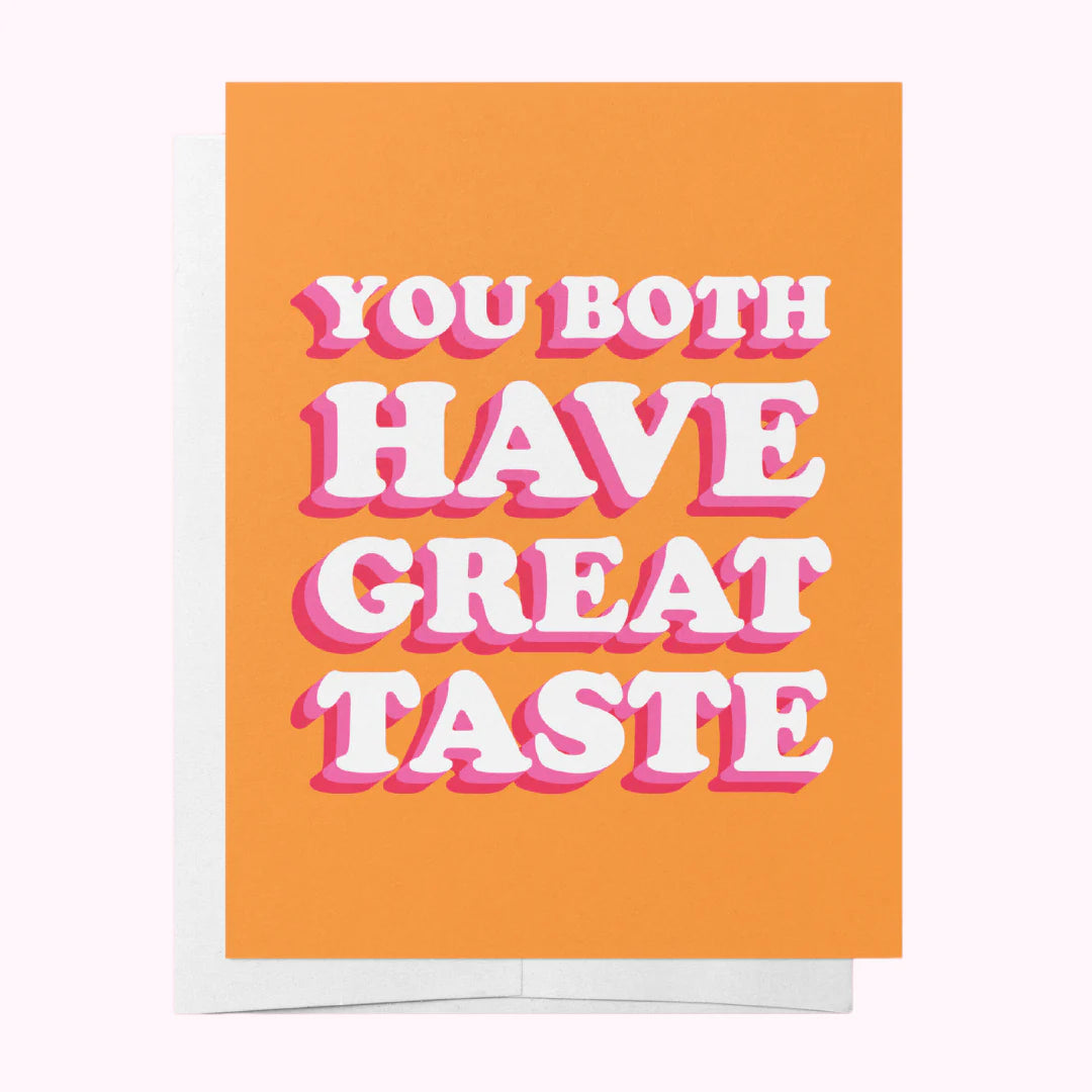 Greeting Card Great Taste