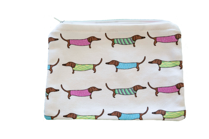 Zip Pouch - Sausage Dogs