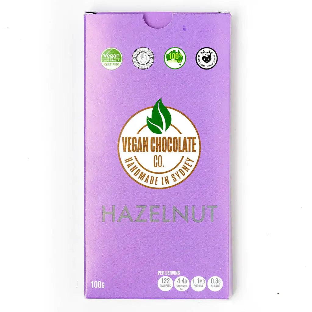 VEGAN HAZELNUT BAR (100G)