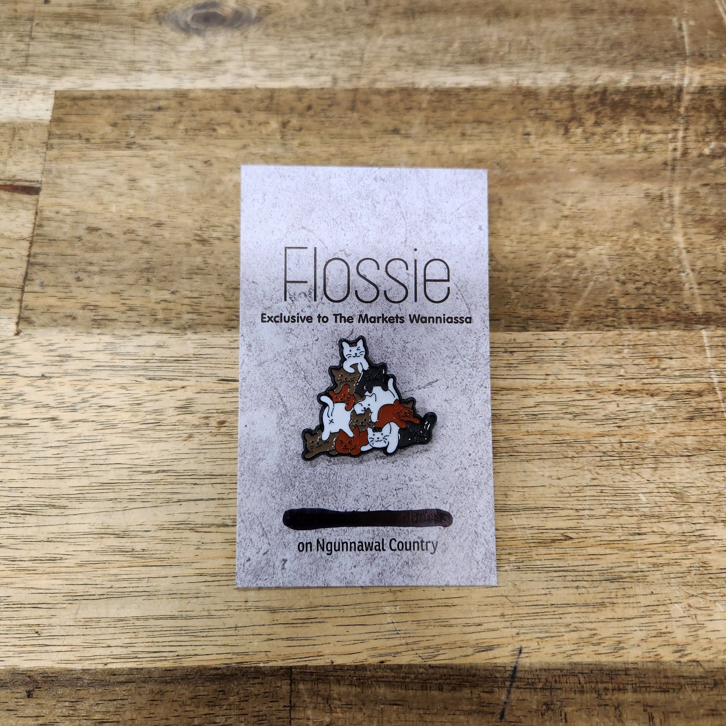 Pile of Cats Enamel Pin