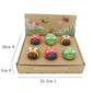 Wooden Pull Back Animal-Bee, Frog and Ladybug