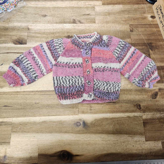 Hand Knitted Baby Cardigan - 5