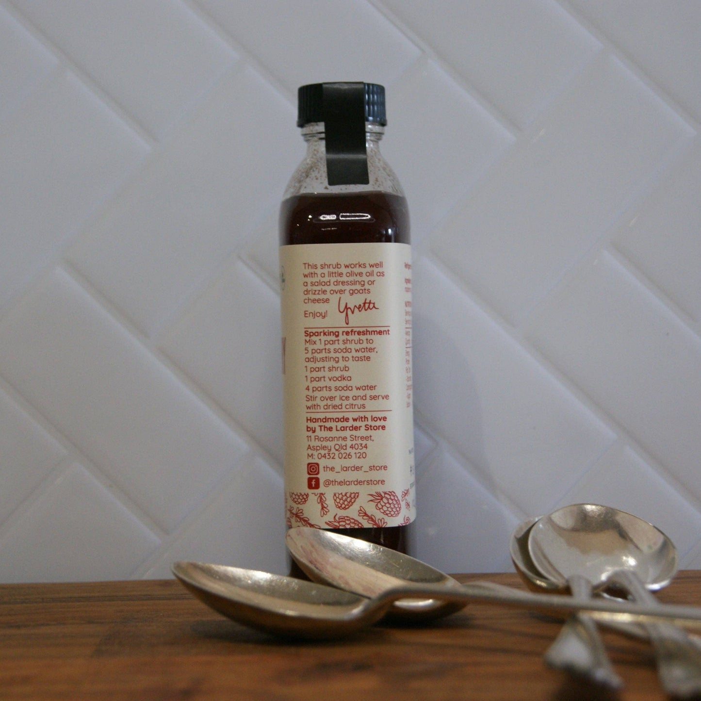 Raspberry-Thyme Shrub