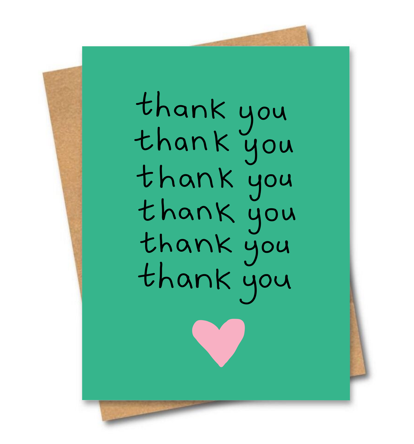 Thank You Thank You Card