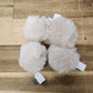 Faux Fur Pom Poms - Large Neutral