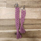 Macrame Keychain - Flat
