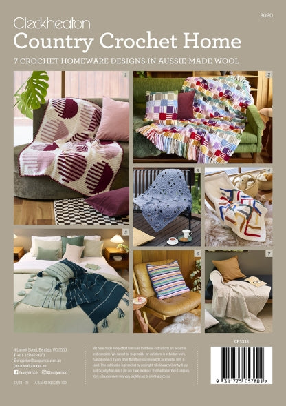 Country Crochet Home Pattern 3020