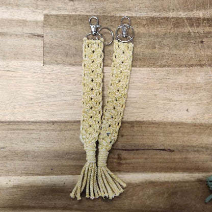Macrame Keychain - Flat
