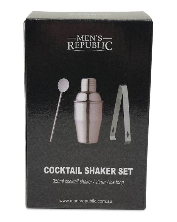 Men's Republic 3pc Cocktail and Bar Gift Set - 350ml