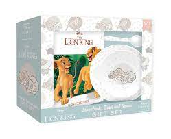 Lion King Storybook, Bowl & Spoon Gift Set