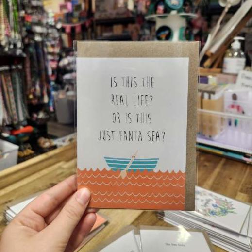 Greeting Card Fanta-Sea