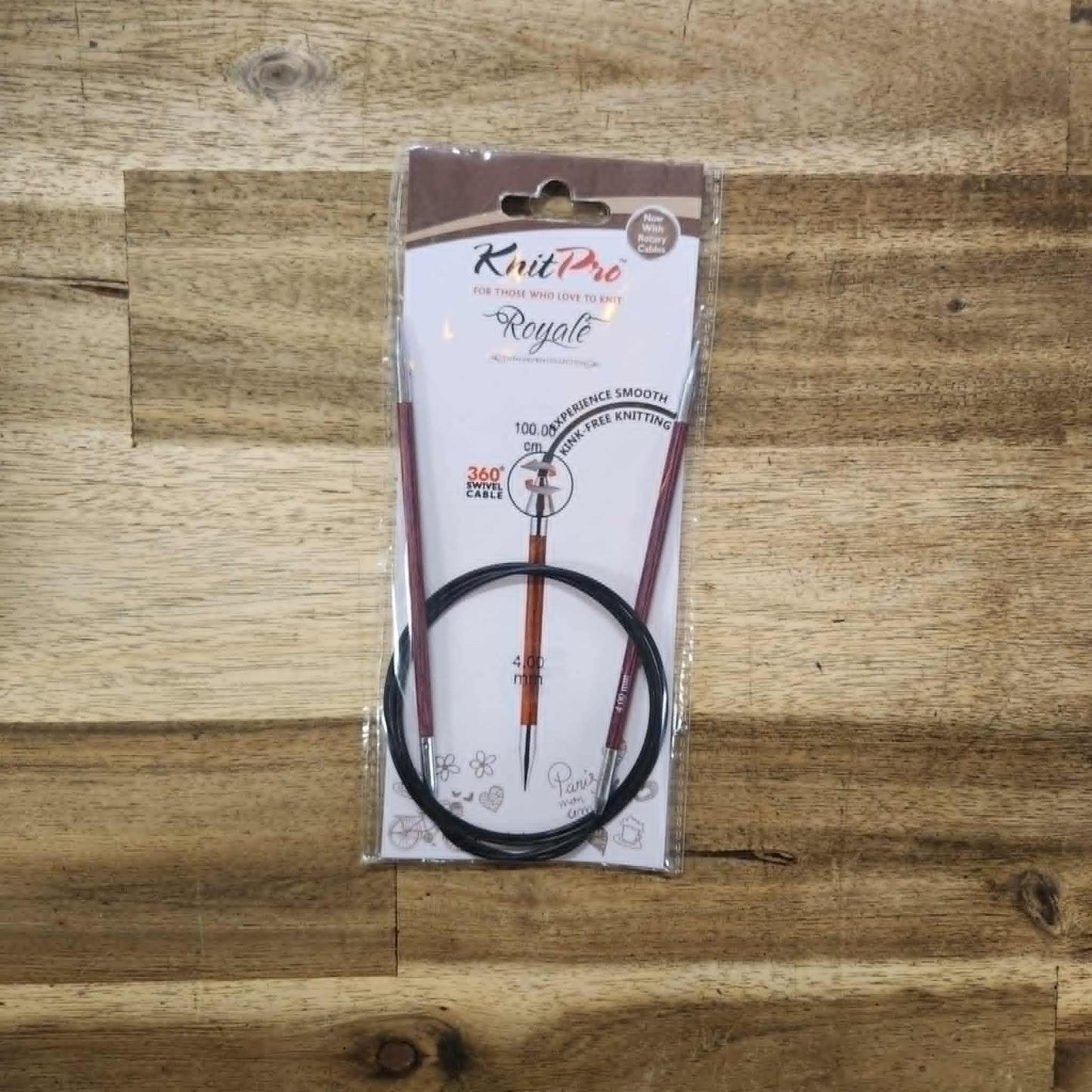 Royale Fixed Circular Needles 100cm