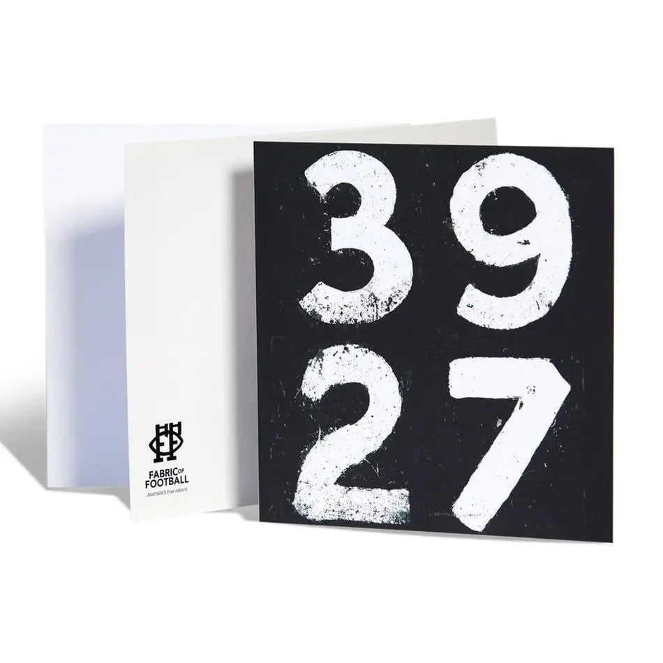 Scoreboard Numbers Greeting Card