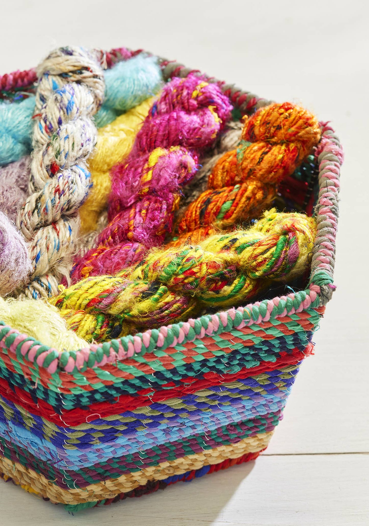 Banana Yarn Chunky Mixed Rainbow