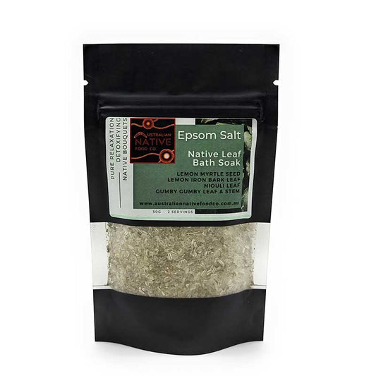 Native Leaf Bath Soak - Epsom Salts