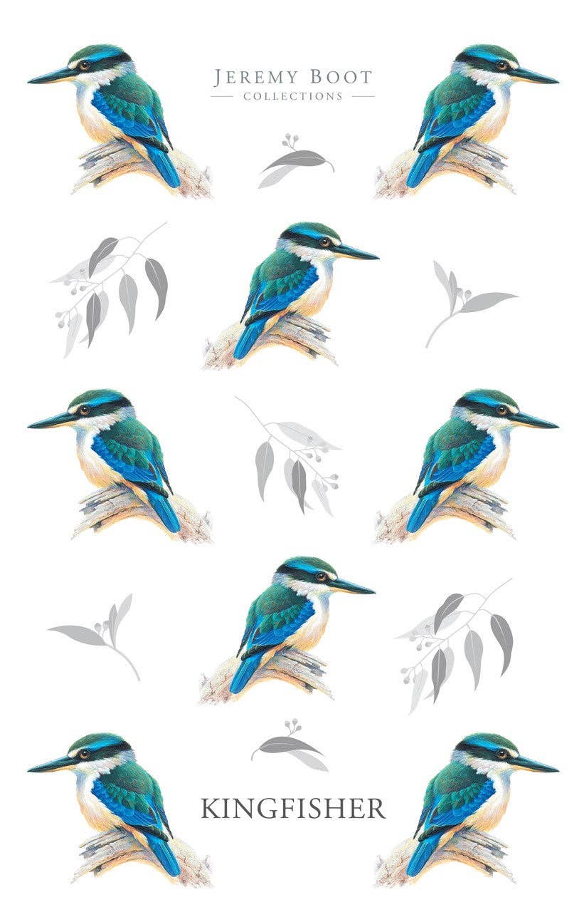 Tea Towel - Kingfisher